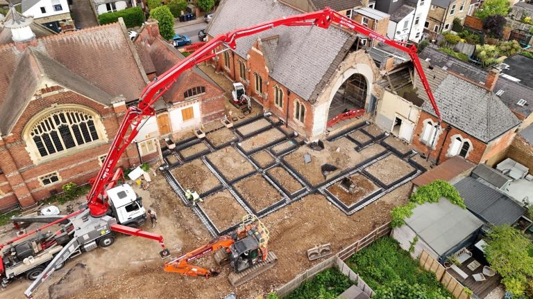 footings and concrete