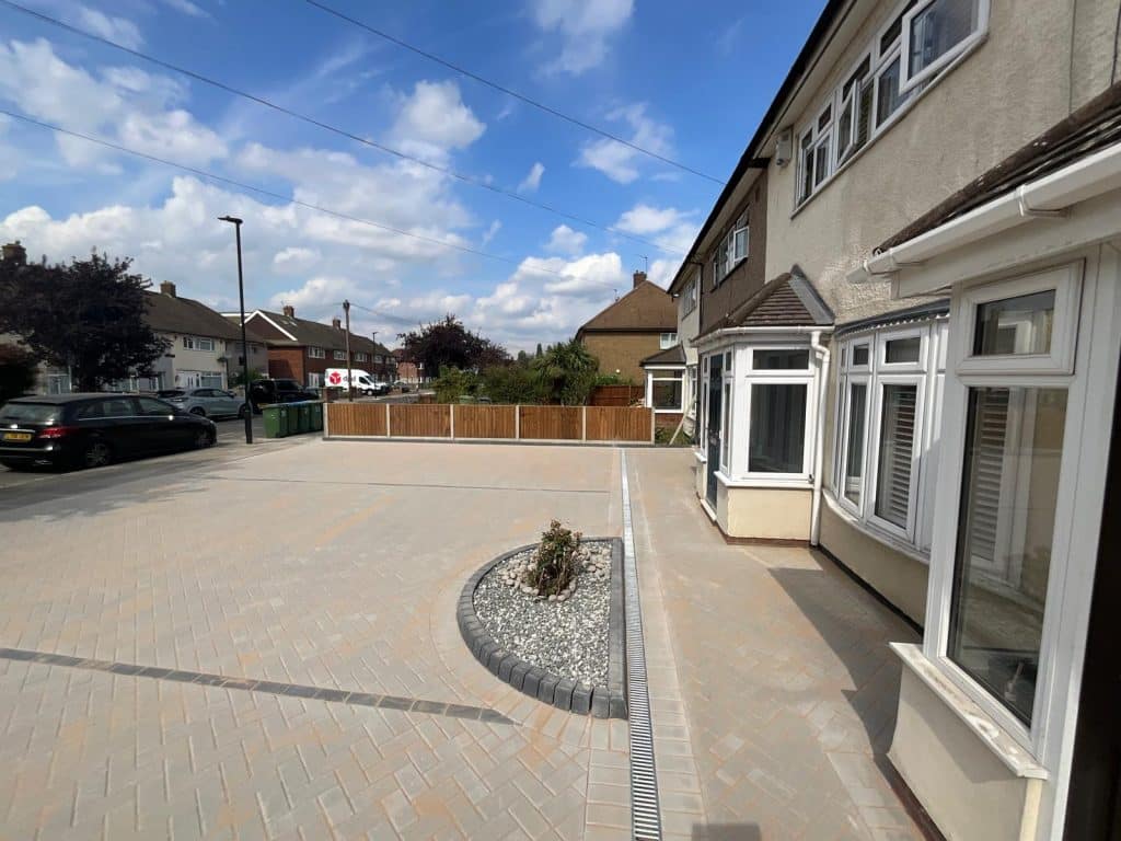 block paved driveways